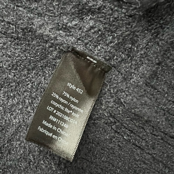 NWT Barefoot Dreams Women Cardigan Sweater- L/XL - Picture 8 of 8